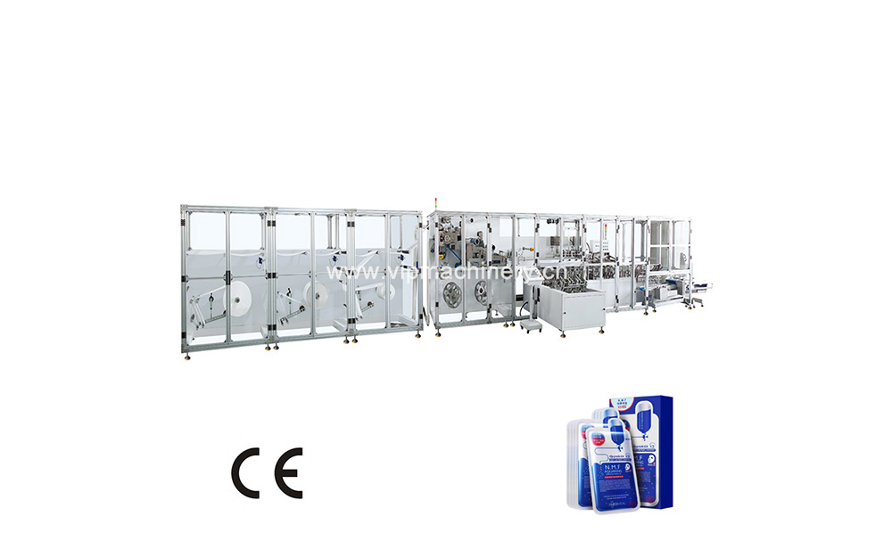 VPD98-4High Speed Fully Automatic Facial Mask Making Machine
